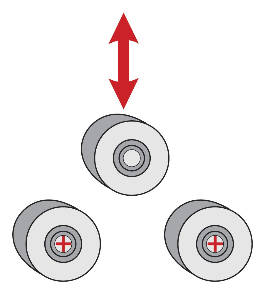 Cintreuse à 3 galets avec 2 galets motorisés pour utilisation horizontale et verticale METALKRAFT PRM35F - 713812035