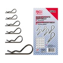 Assortiment de 150 goupilles 2-4mm BGS 8043