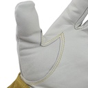 Gant de soudage cuir pleine fleur de caprin non doublé TEGERA 126A taille 10