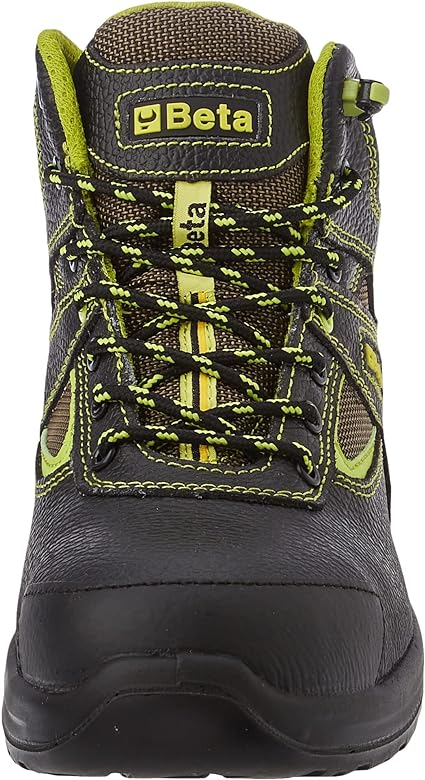 Chaussure montante en cuir pigmenté hydrofuge avec inserts en nylon, couvre-embout anti-abrasion, délaçage rapide BETA 7221PEK/42