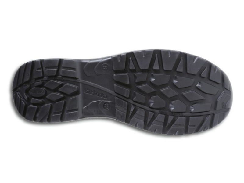 Chaussure montante en cuir pigmenté hydrofuge avec inserts en nylon, couvre-embout anti-abrasion, délaçage rapide BETA 7221PEK/42