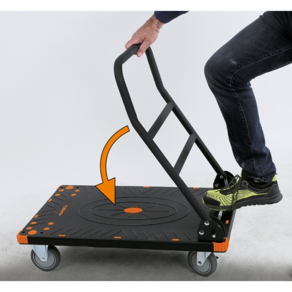 Chariot pliable Plateforme de chargement en polypropylène (PP) renforcé BETA C48P