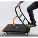 Chariot pliable Plateforme de chargement en polypropylène (PP) renforcé BETA C48P