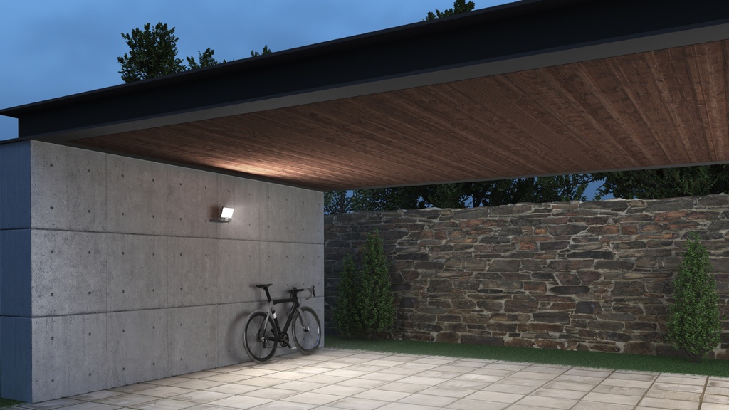 projecteur mural détecteur et Sensor Connect STEINEL 065249