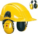 Coquilles anti-bruit jaune clair pour fixation sur casque 3M PELTOR OPTIME I+P3EV/2 30MM (1PC) - EN 352-3 (SNR 27 dB)