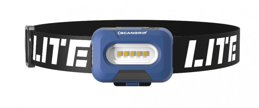 Lampe frontale IP54 15/150 Lumen SCANGRIP Head  Lite A - SCA35670