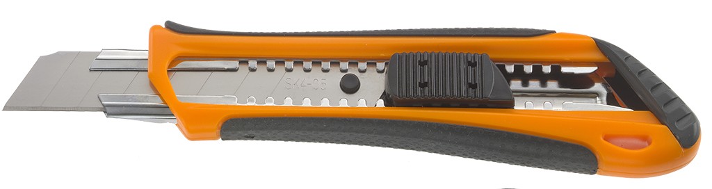 Cutter ABS Top 18mm avec poignée ergonomique KAPRIOL 32796