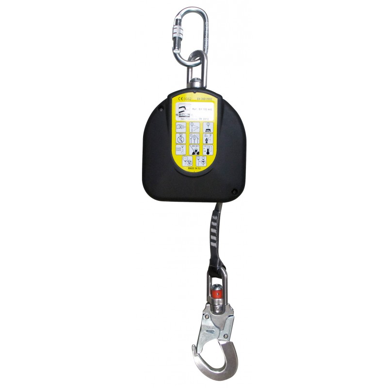 Enrouleur anti chute à rappel automatique Secur-Stop Verticale SECURX SX 102442 - Lg:6M