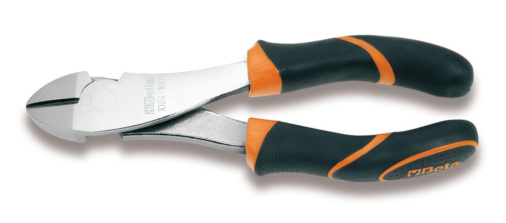 Pince coupante diagonale à faible effort de coupe branches gainées confort bi-matières BETA 1084 BM/160