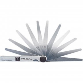 Jeux de 13 lames d'épaisseur de 100 mm de longueur SKF 729865A