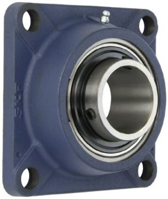Palier applique carré 4 trous avec roulement SKF FY40TF