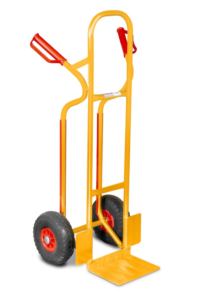 Diable haut en acier soudé 250Kg pneus PU