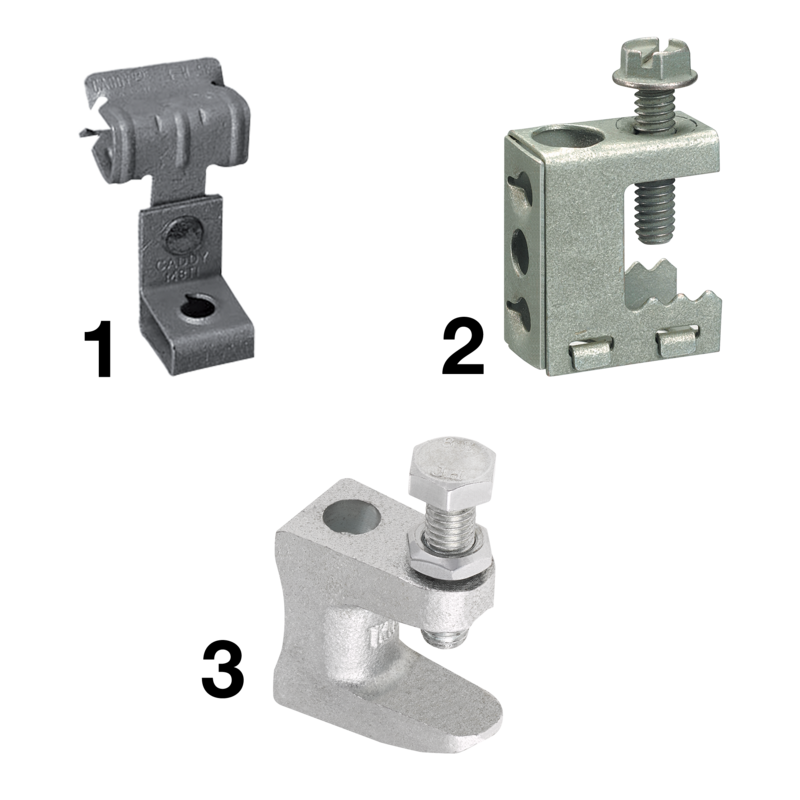 Clips de fixation taraudé M10 0-16mm PREVOST CP814