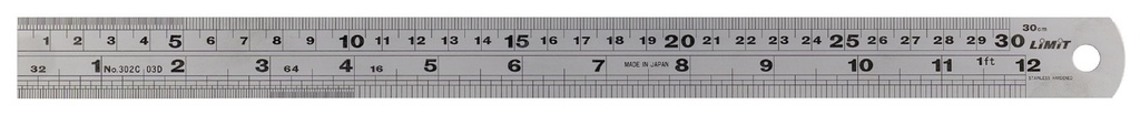 Latte de mesure flexible extra plate LIMIT MLFB300 - 27030105