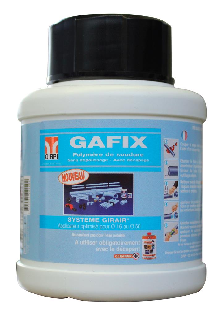 Colle et pinceau GIRAIR GAFIX 250ml GAFIXP