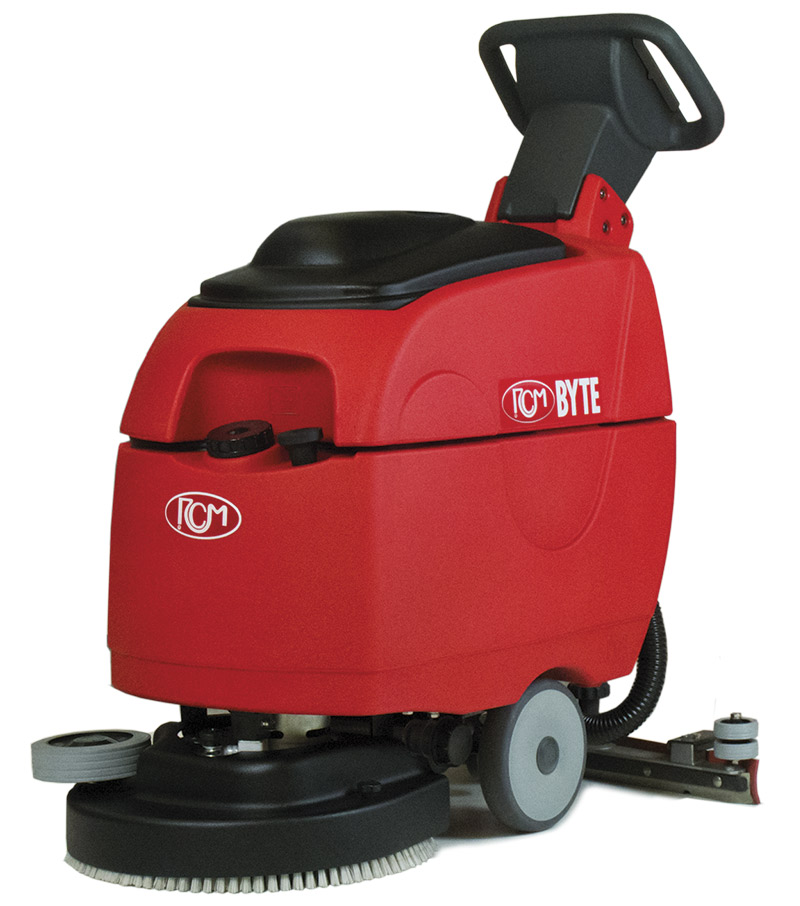 Autolaveuse avec batteries et traction sur les brosses (semi-automatique) RCM BYTE I 471 - 33.BY.107-ZI