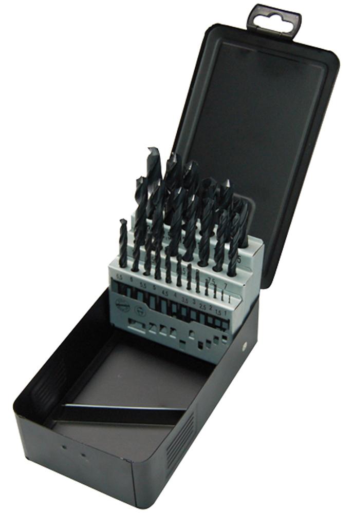 Coffret de 25 fôrets HSS de 1 à 13mm/0,5mm STENROC 22002500