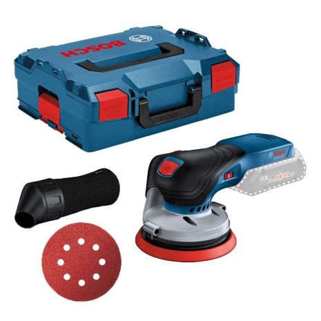 Ponceuse excentrique sur accu 18V BOSCH GEX 18V-125 - 0601372200 (machine nue en L-Boxx)