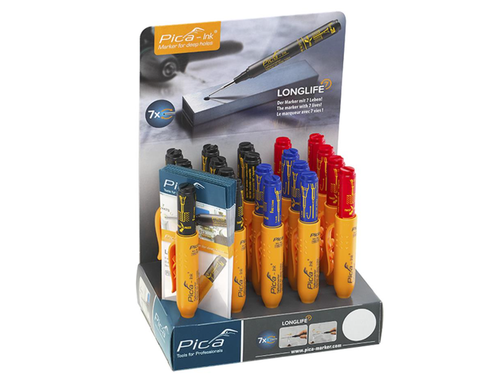 Pica INK deep-hole-marker display basic
