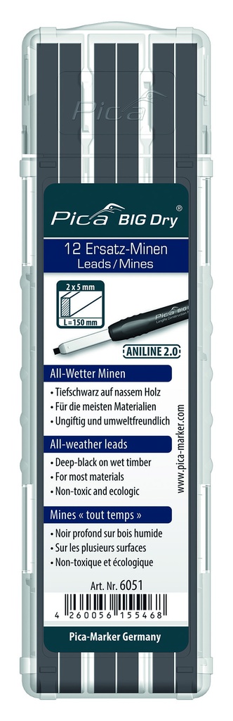 Pica BIG-Dry Refill-set ANILINE 2.0
