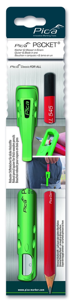 Pica Pocket of 1 FOR ALL Graphite