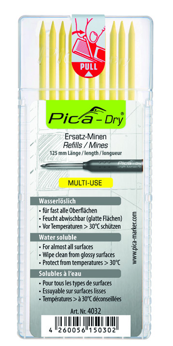 Pica DRY Refill-Set yellow (10)
