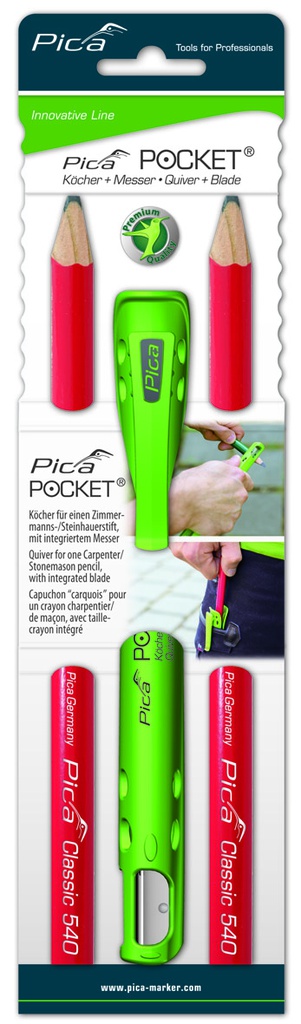 Pica Pocket with 1 carpenter pencil 24cm