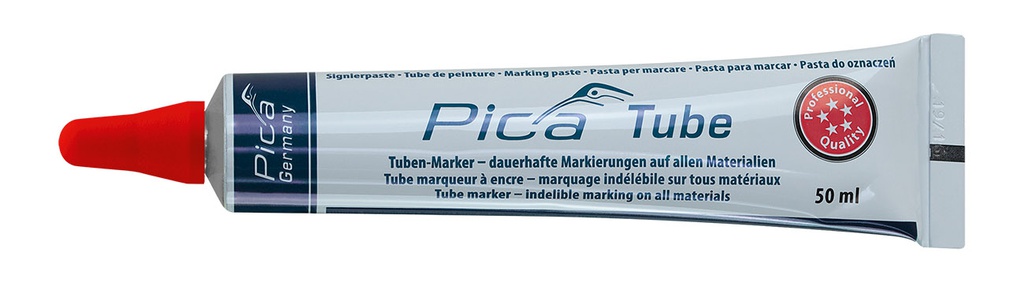 Pica Tube Marking paste, 50ml, red