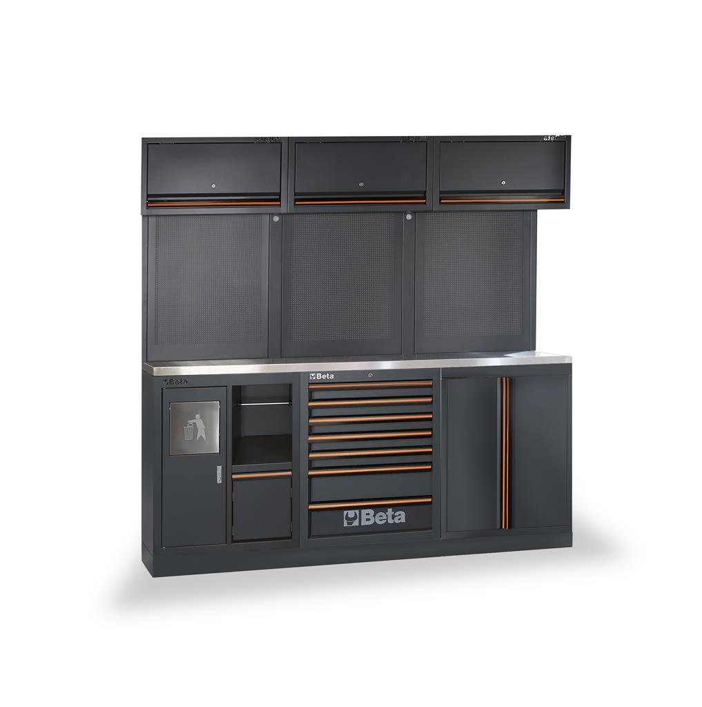 Combinaison d'ameublement d'atelier BETA C45PRO/AX Promo