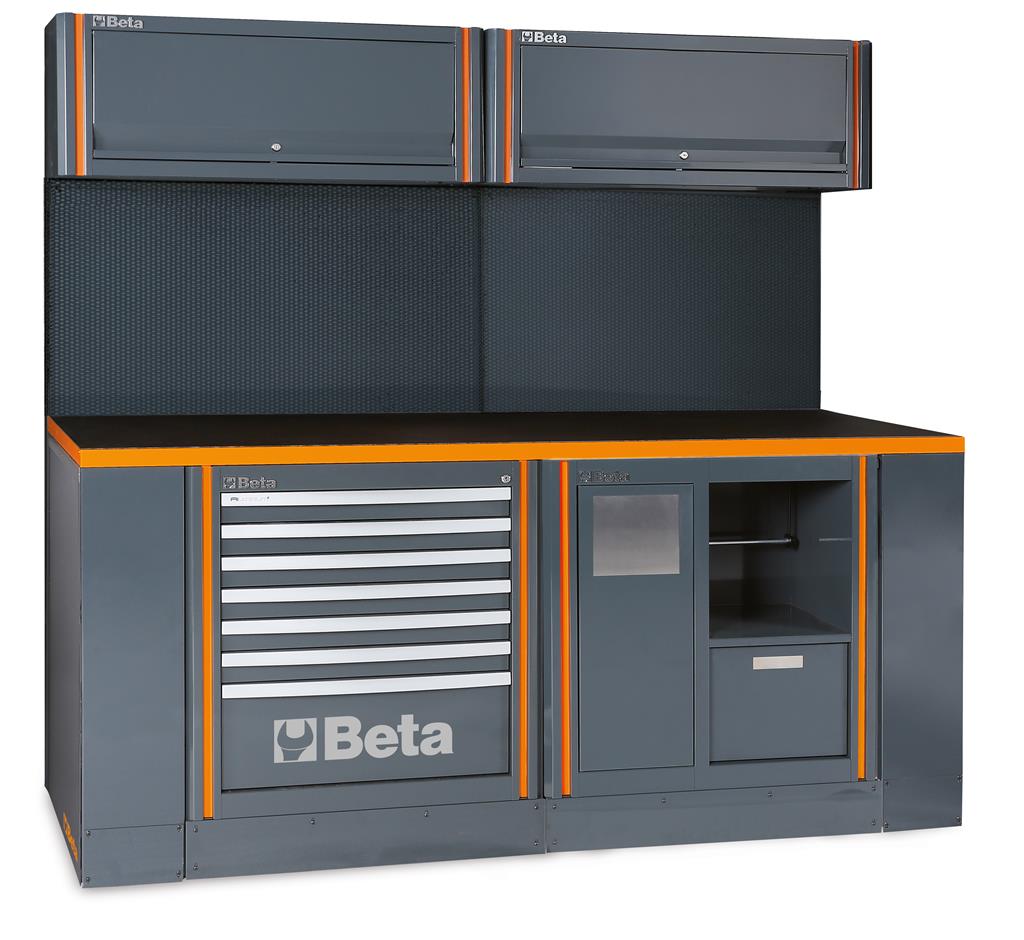 Combinaison d'ameublement d'atelier BETA C55PB-PRO/7