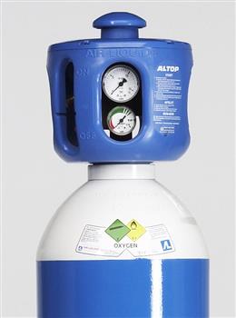 Bouteille B50 d'oxygène industriel AIR LIQUIDE 200 bar tête ALTOP