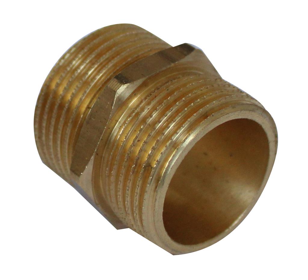Embout de connexion en laiton USTM 3/4&quot;M x 3/4&quot;M