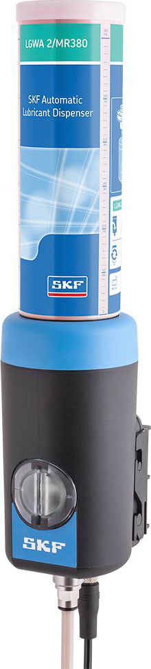 Graisseur automatique MonoPoint sur batterie avec cartouche de 380ml de graisse WA2 SKF TLMR 101/38WA2