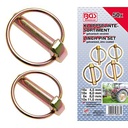 Assortiment de 50 goupilles d'arrêt BGS 8087 - 4-&gt;11mm