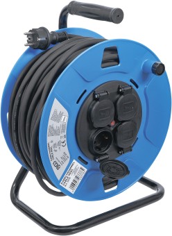 Enrouleur de câble électrique PRO 50M 3x1,5mm BGS 3378