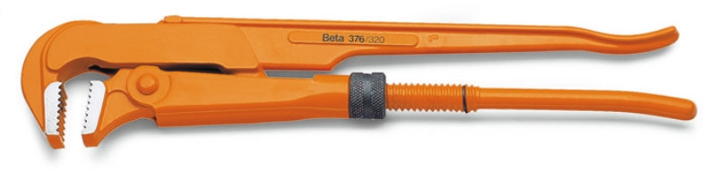 Clé serre-tube suédois tête inclinée 90° BETA 376 550mm 2&quot; gaz