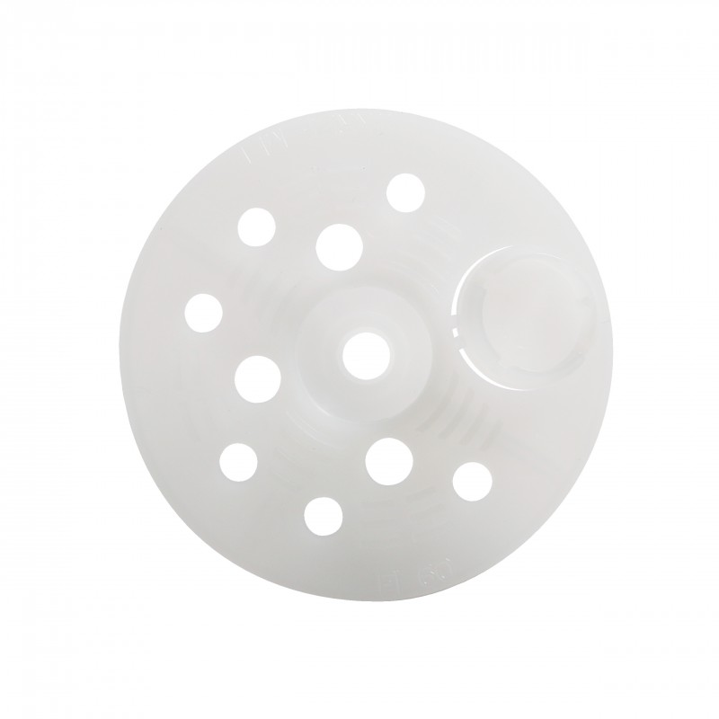 Rondelle plate plastique dia 60mm pour fixation d'isolant SCELL-IT FI60