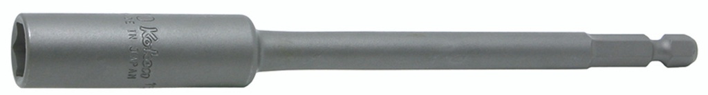 Douille 10mm magnétique sur emmanchement 6 pans mâle -  Longueur 75mm KOKEN 115G-7510