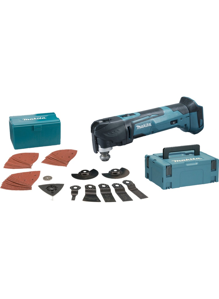 Outils multi-fonctions sur accu 18V MAKITA DTM51ZJX2 + Coffre MakPAC