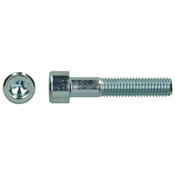 Vis à tête cylindrique 6 pans creux DIN912 M3x30 / 8.8 - Zingué filet partiel (500pcs)