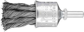 Brosse pinceau torsadées sur tige PFERD PBG 2323/6 ST 0,50 - 936627