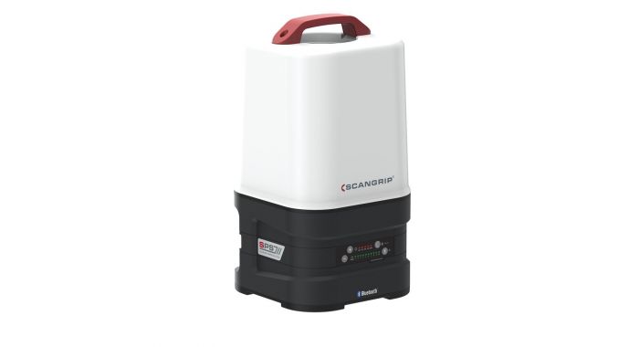 Lampe de chantier sur batterie avec éclairage à 360° SCANGRIP AREA LIGHT 10 SPS - SCA36009 (sans batterie)