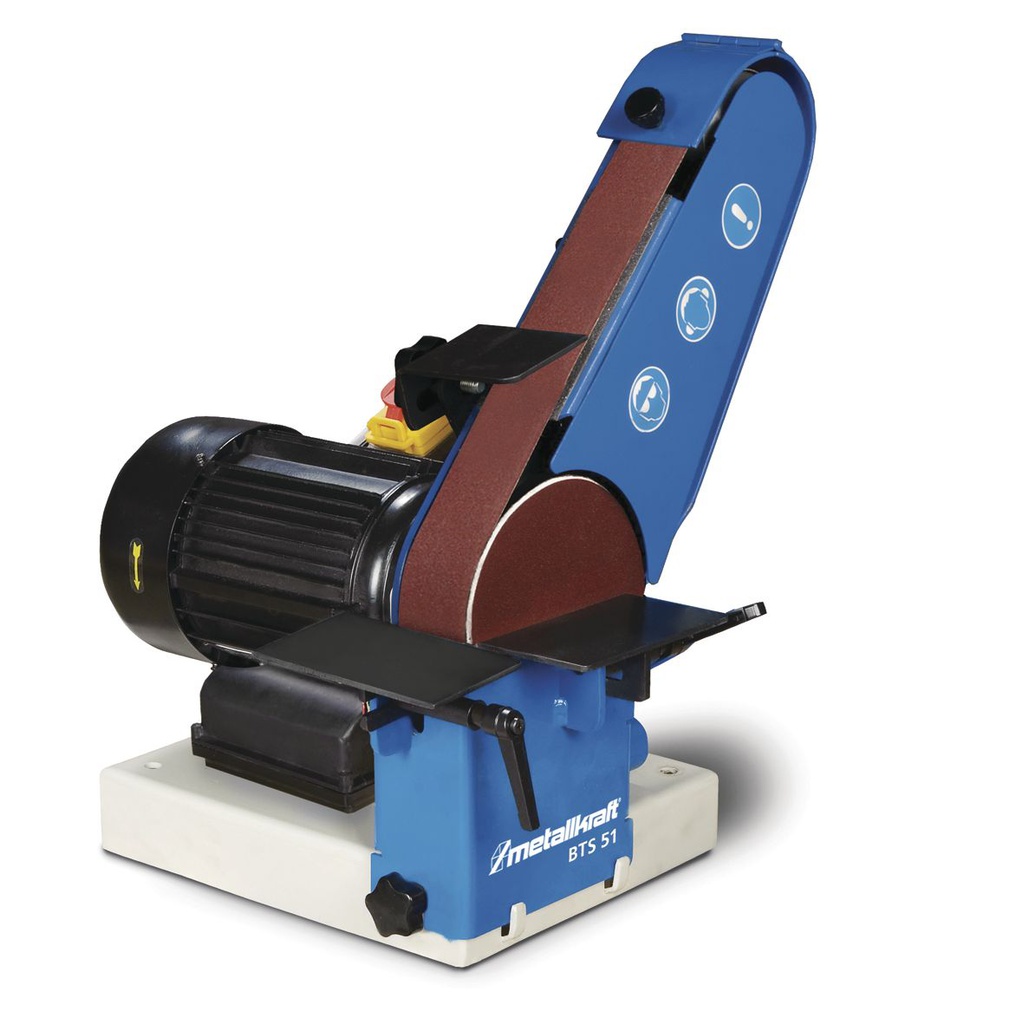 Ponceuse universelle à bande et à disque pour le métal et le bois METALKRAFT BTS51 - 713700051