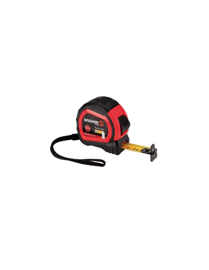 Mètre ruban professionnel double face 3M DOGHER 771-03