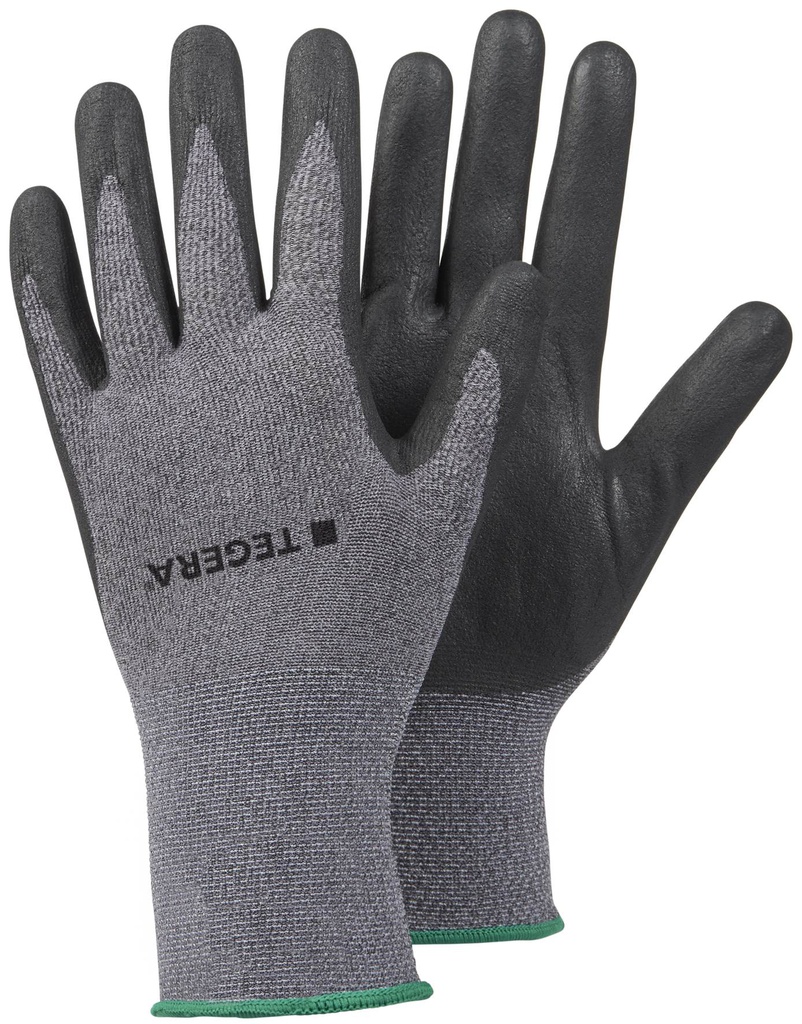 Gant synthétique, Mousse nitrile, Paume enduite, Lycra®, Nylon, Jauge 15, Motif d'adhérence en mousse TEGERA 873 taille 9
