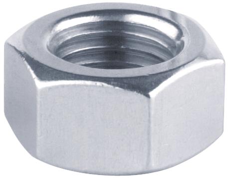 Ecrou hexagonal DIN934 M8 - Acier Zingué - Classe 8 (200pcs)