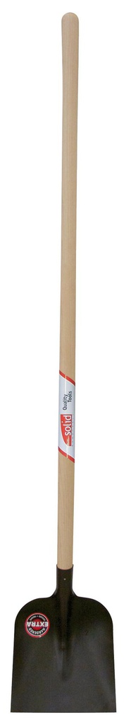Pelle à béton carrée trempée avec manche frêne SOLID MD102730