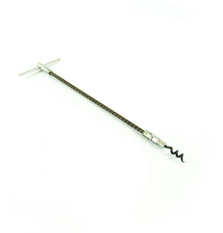 Extracteur flexible avec pointe fixe en tire-bouchon pour tresse de 14-16mm - F4