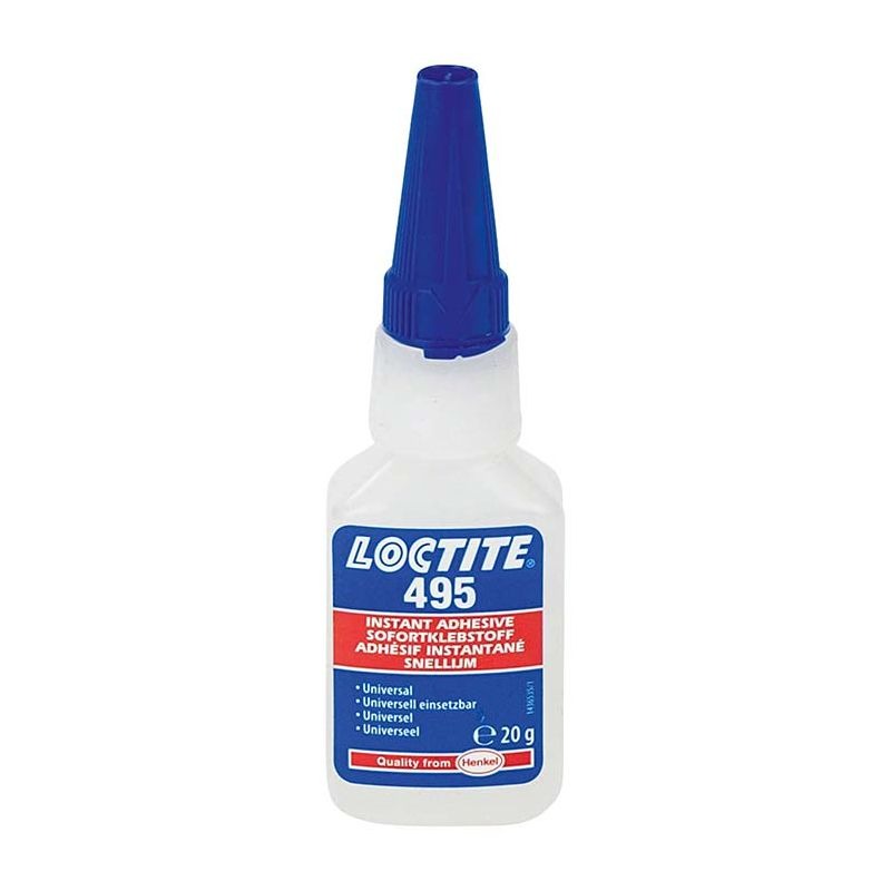 Adhésif instantané à usage général de faible viscosité LOCTITE 495 20gr - idh 1921875