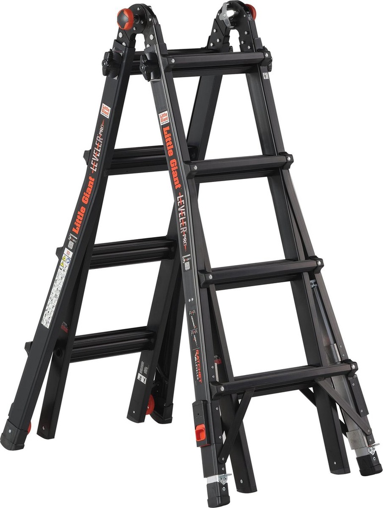Escabeau Little Giant ALTREX Velocity Black Pro 4x4 marches - 503944